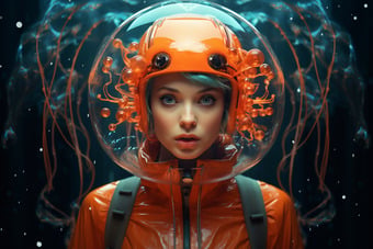 AI-generated digital art by @monopanda808